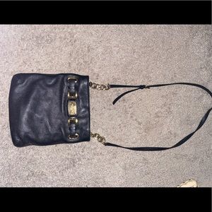 Michael Kors Black Leather Purse/crossbody
